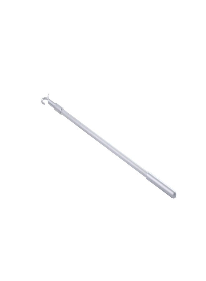 ZSTARR Tension Rod,Blinds Shads Push Pull Adjustable Rod for Cordless Window Blinds and Shades,Easy to Pull The Shades Down and Up 13.5''-23.8'' Silver - Image 3